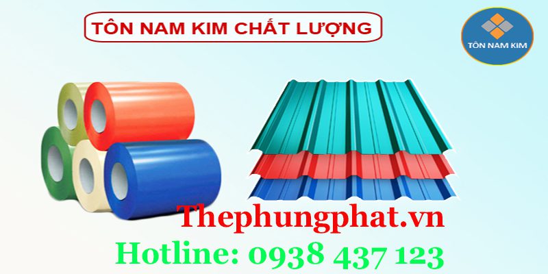 Các dòng sản phẩm Tôn Nam Kim phổ biến trên thị trường