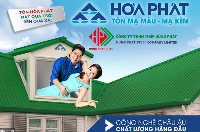 Đại lý Thép tấm tôn Hòa Phát Quận Bình Tân