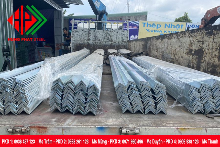 Báo giá thép hình V, L tại Vĩnh Long