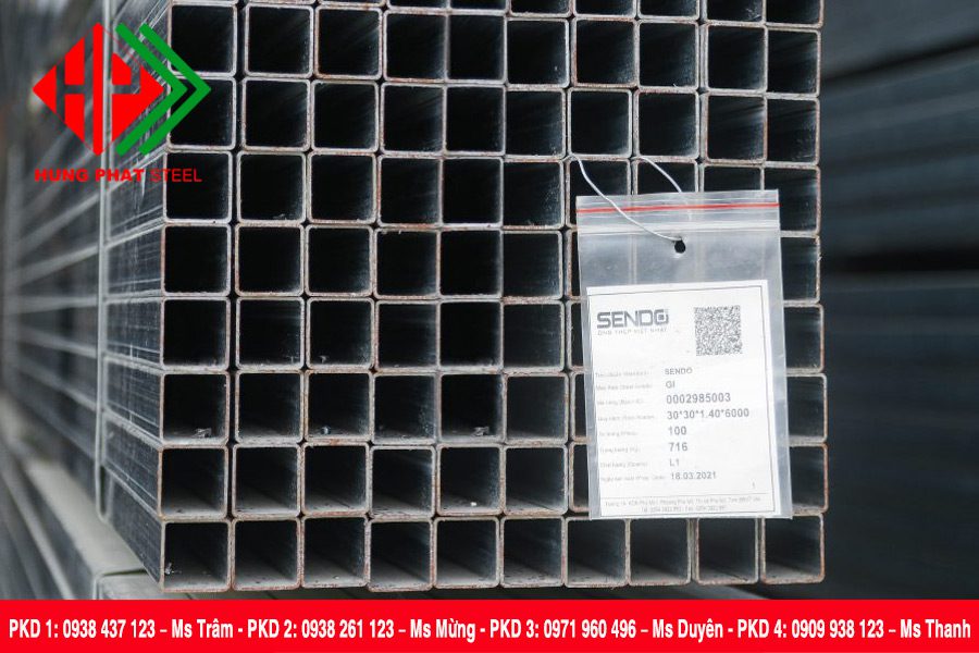 Báo giá thép hộp tại Quảng Nam – Giá thép thộp đen, thép hộp mạ kẽm mới nhất