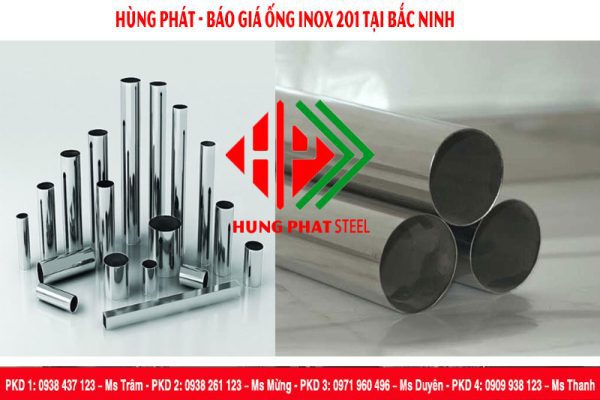 Báo giá ống inox 201 tại Bắc Ninh
