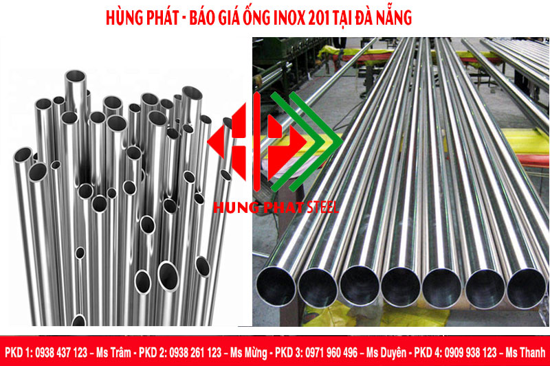 Báo giá ống inox 201 tại Đà Nẵng