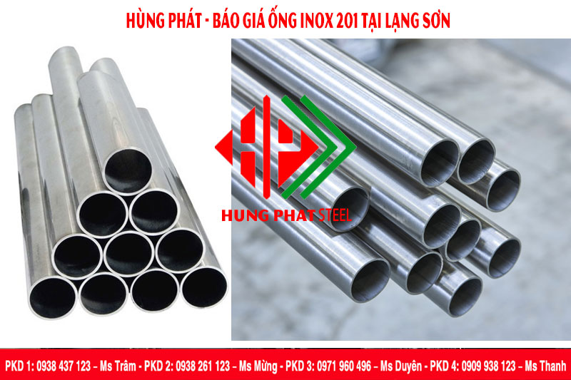 Báo giá ống inox 201 tại Lạng Sơn