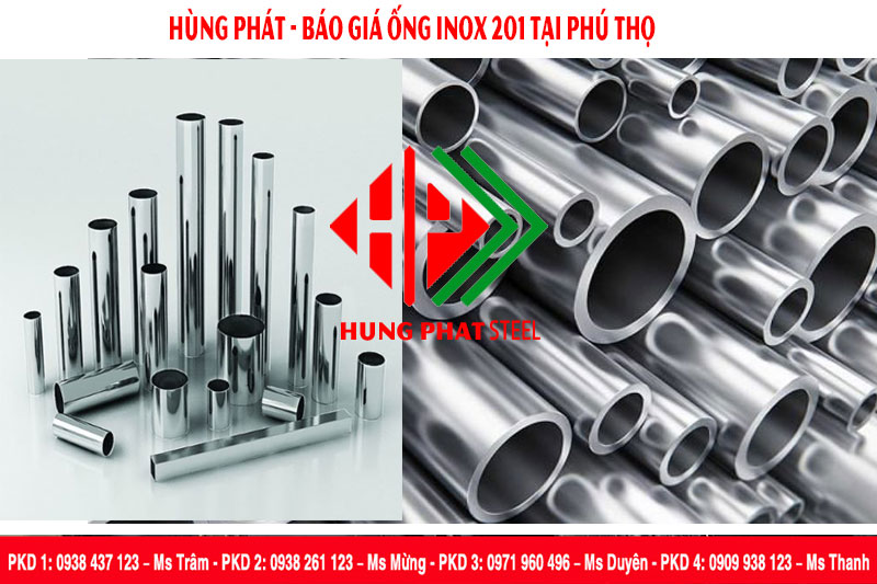 Báo giá ống inox 201 tại Phú Thọ