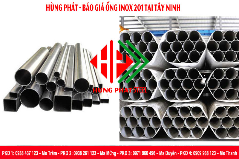 Báo giá ống inox 201 tại Tây Ninh