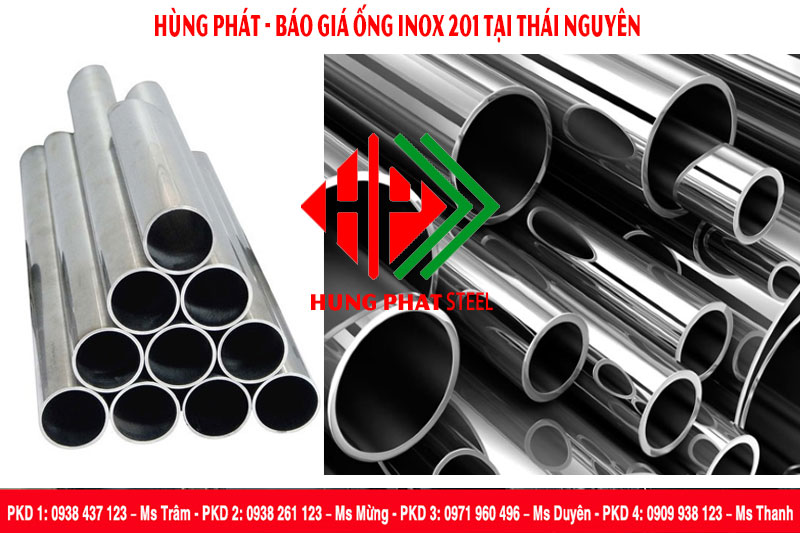 Báo giá ống inox 201 tại Thái Nguyên