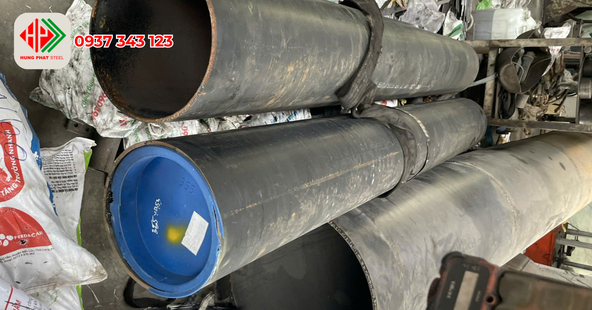 Ống thép đúc phi 355.6mm (DN350)