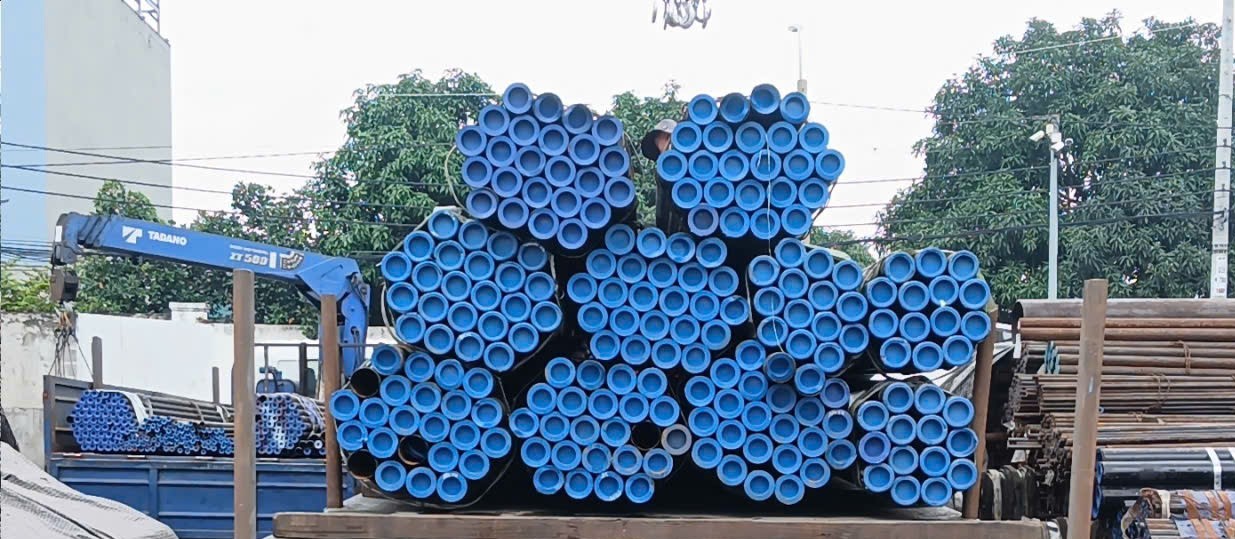 Ống thép đúc tại Long An (nay là Tây Ninh)