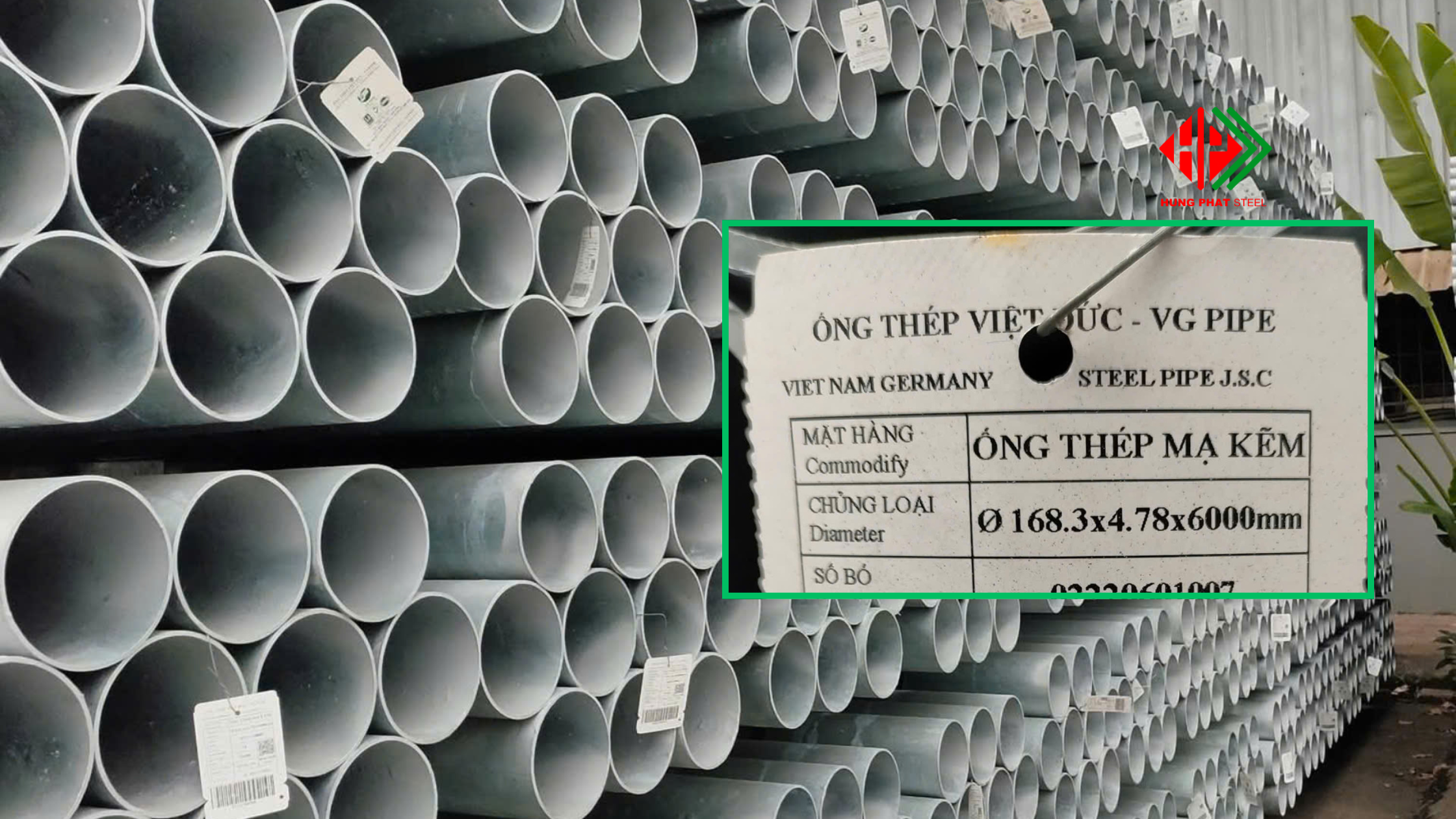 Ống kẽm việt đức