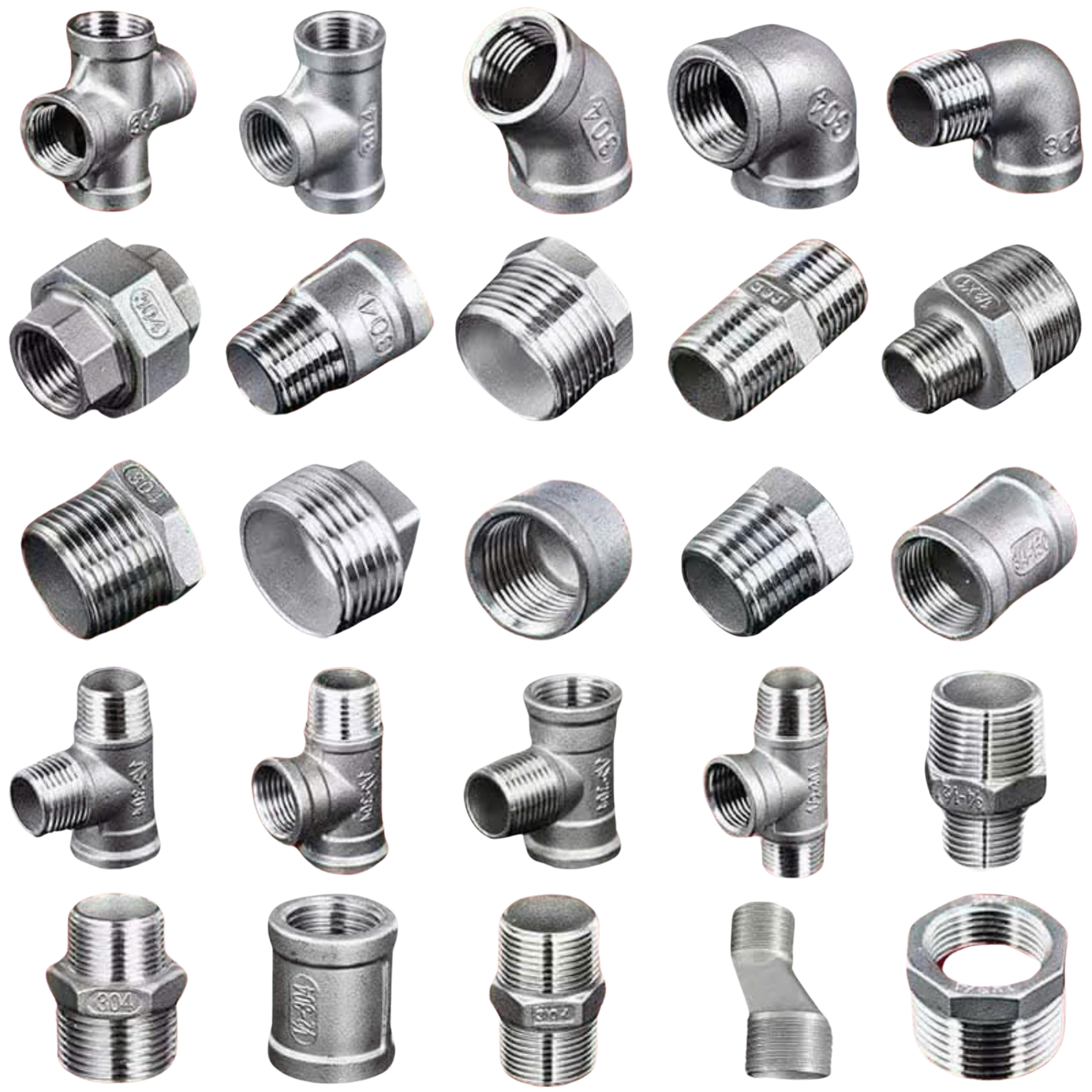 Phụ kiện nối ống inox ren