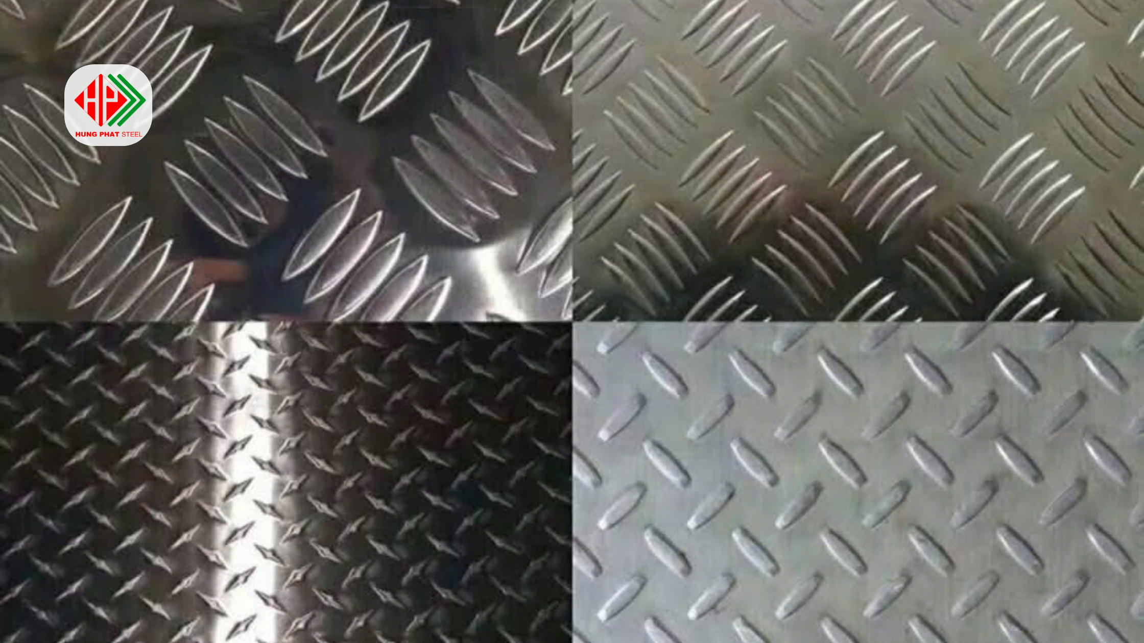 Tấm inox gân hoa văn chống trượt