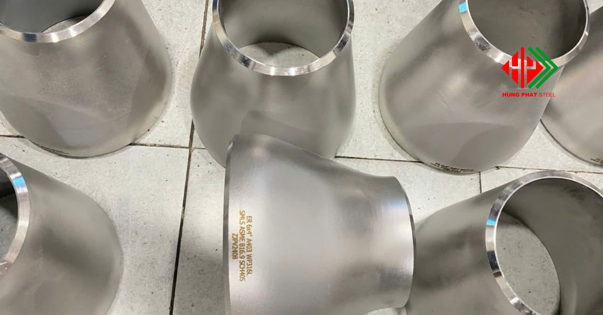 Bầu giảm hàn inox