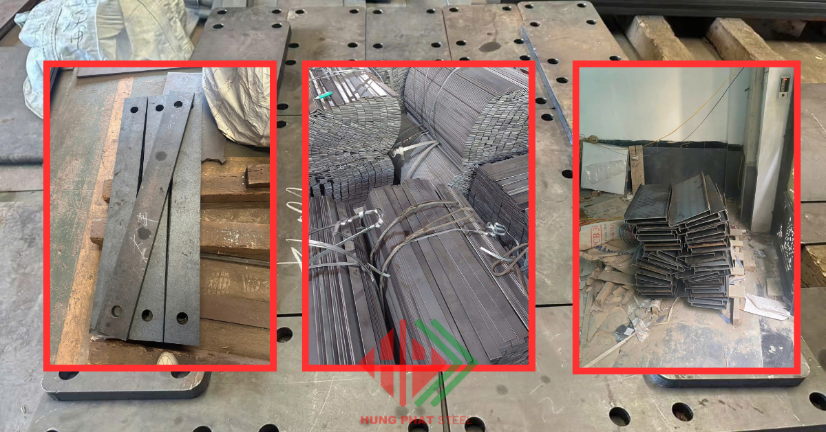 Gia công cắt chấn dập uốn thép tấm theo yêu cầu