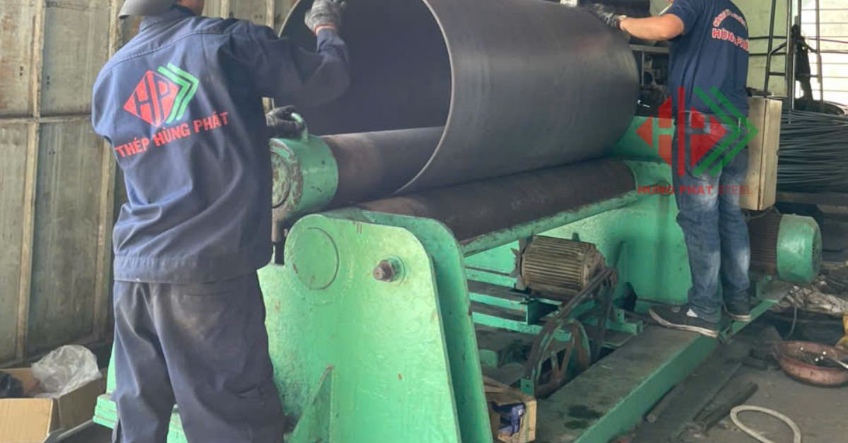 Uốn lốc ống thép tròn