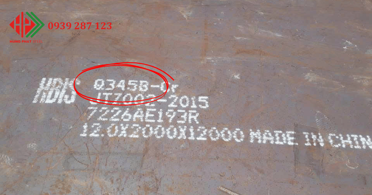 Giá Thép tấm Q345