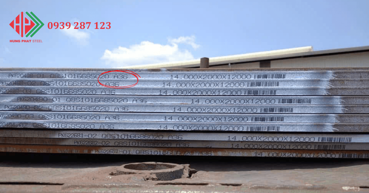 Thép tấm A36
