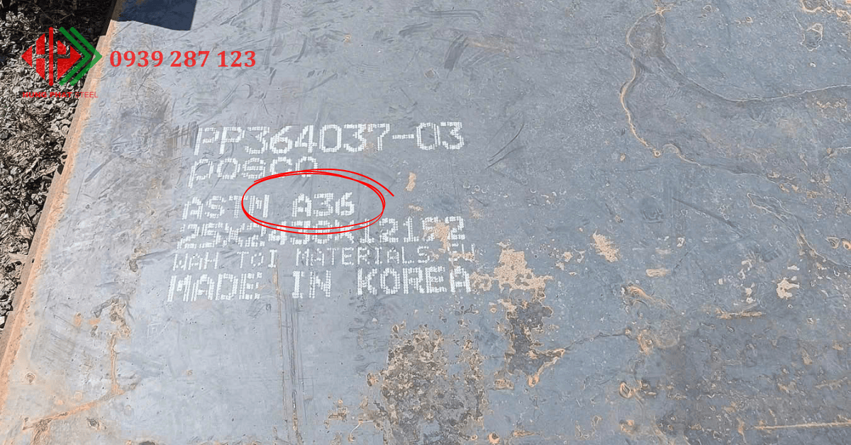 Thép tấm A36