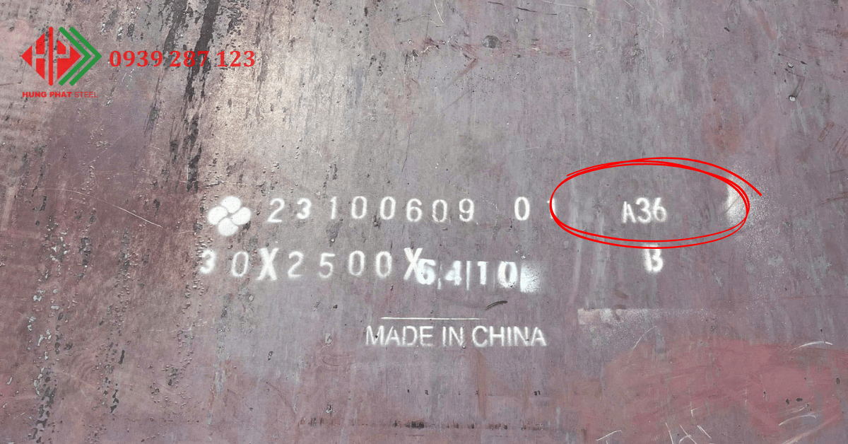 Thép tấm A36