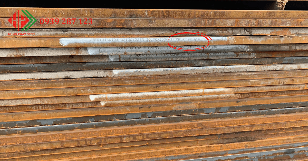 Thép tấm A572