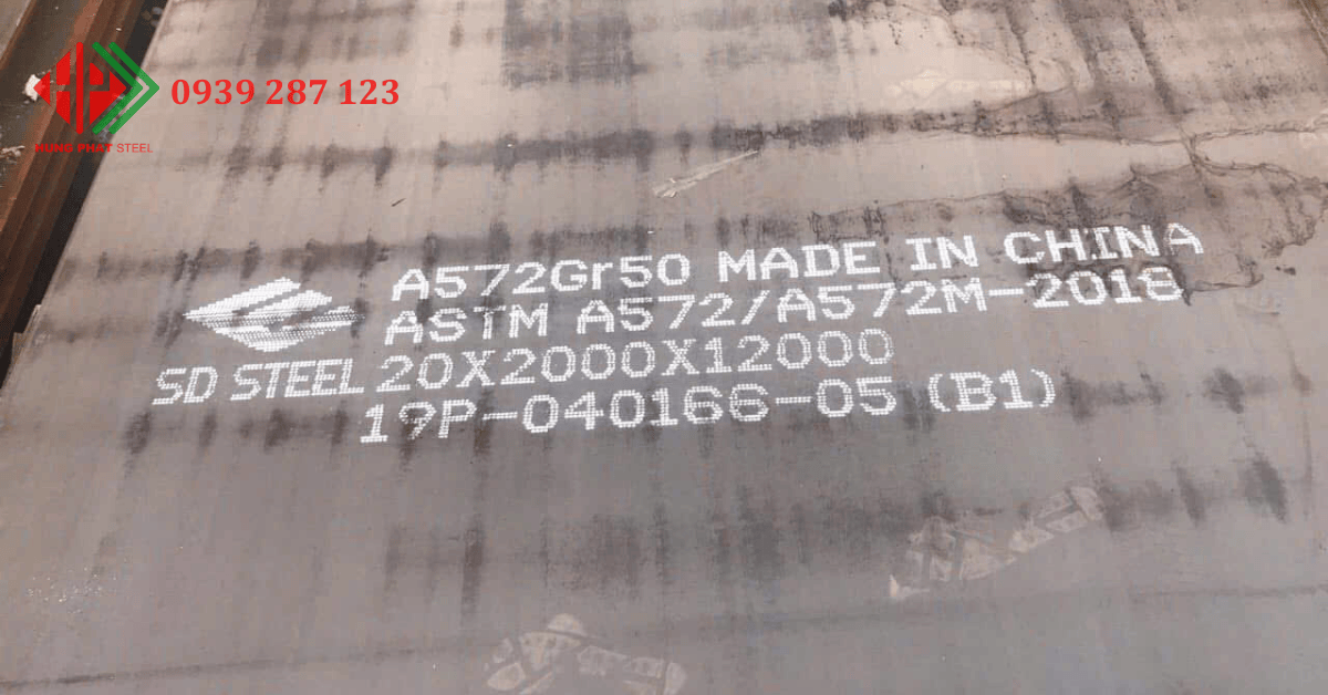Thép tấm A572