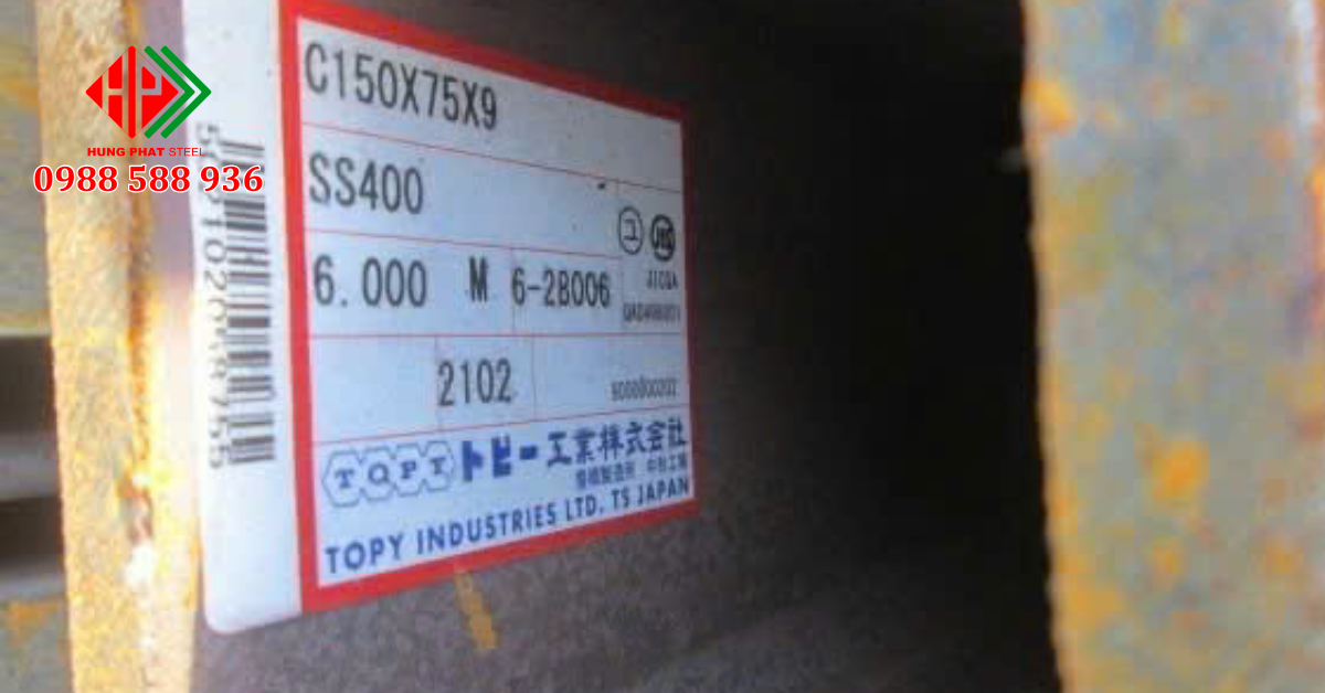 Thép hình U Nhật Bản