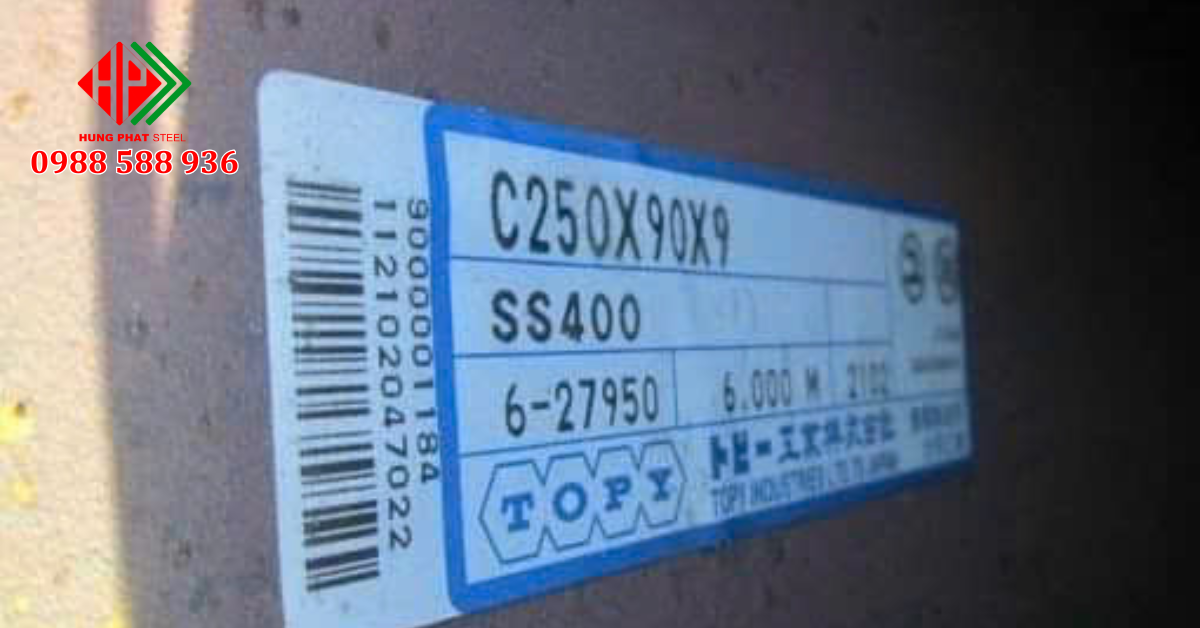 Thép hình U Nhật Bản