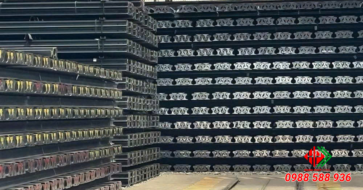 Quy cách và trọng lượng thép ray