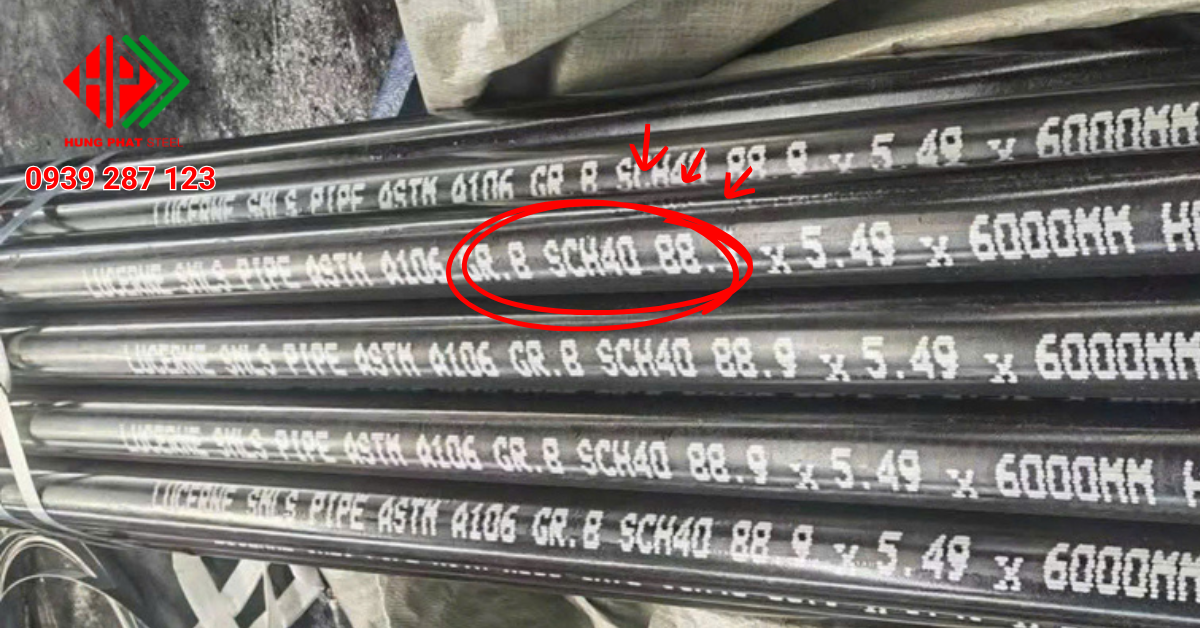 Ống thép đúc SCH40