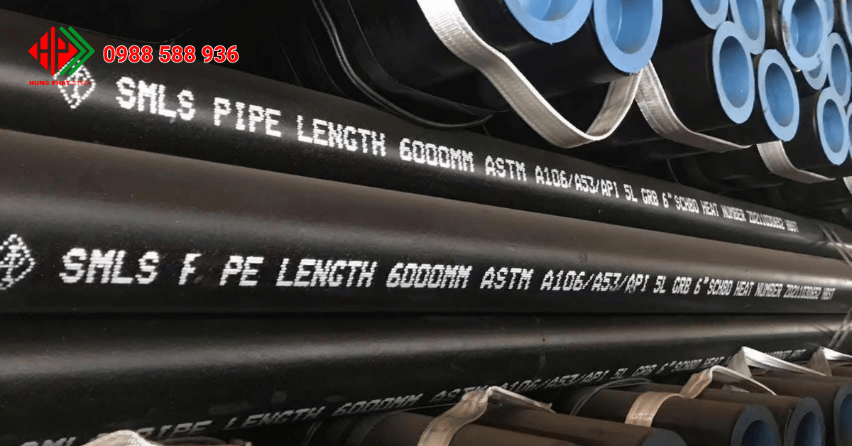 Ống thép đúc SCH80 ASTM A53-A106